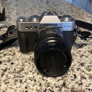 Fujifilm X-T20 Silver and Black Digital Camera